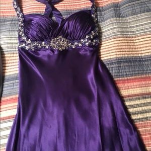 Ball Gown size 12 taken up and can be let out